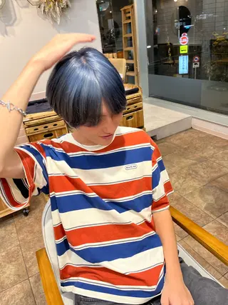 ショート カラー 🎀みさき🎀 韓国レイヤー ボブ♡のヘアスタイル