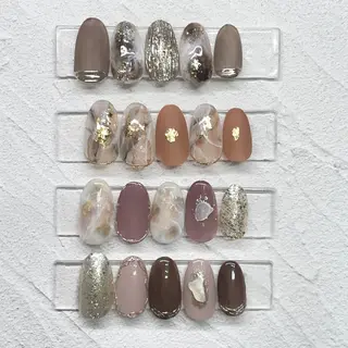 ミディアム Lety total beautyのネイルデザイン