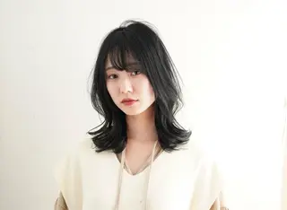 ミディアム カラー C'BON hair salon neaf所属・滝口 和城のヘアスタイル