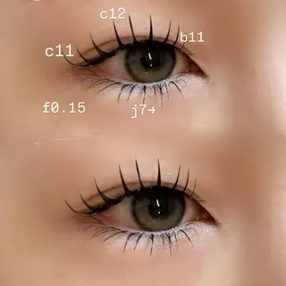 マツエク・マツパ eight eye aimuのマツエク・マツパデザイン