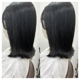 ミディアム カラー 村山 茉衣のヘアスタイル