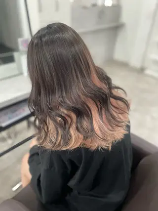 セミロング カラー WITH所属・WITH 新町 店長 masaのヘアスタイル