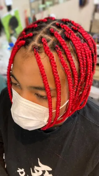 メンズ ミディアム scamp ★のヘアスタイル