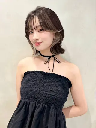 ショート カラー 大宮韓国ハッシュ🪽 GLROWseriのヘアスタイル