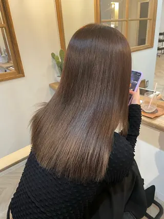 セミロング カラー Matsubara asuka  ☪︎のヘアスタイル