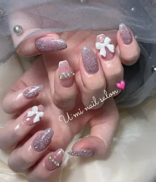 ネイル U·Mi nail salon所属・U·MI 長さ出し専門店のネイルデザイン