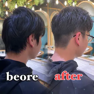 メンズ ❤️ボブ/髪質改善 タッセルボブ/ユウキのヘアスタイル