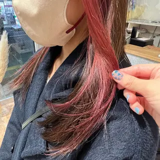 ロング カラー インナーカラー♡ Nanakoのヘアスタイル