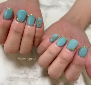 ネイル 40代からの爪を守る ×ケア重視サロン♡のネイルデザイン