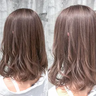 ミディアム カラー 🌈インナーカラー SOU🌈のヘアスタイル
