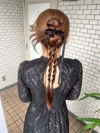 ヘアアレンジ 大人可愛いヘアメイク 💋🧚‍♀️しずかのヘアスタイル