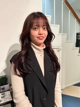 ロング カラー lapensee noir所属・ムラコシヒカリ lapenseeのヘアスタイル