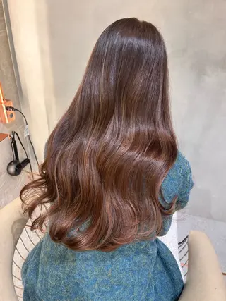 ロング enn to yuu所属・髪質改善&自分改革 ♡KURENAのヘアスタイル