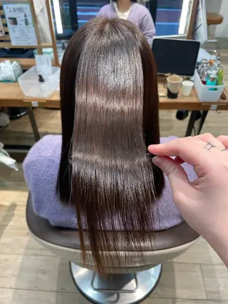 セミロング パーマ このみ/髪質改善 /ヘアアレンジ🫧のヘアスタイル