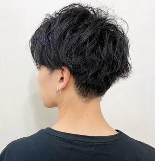 ショート メンズ レベンス田町 西谷悠のヘアスタイル