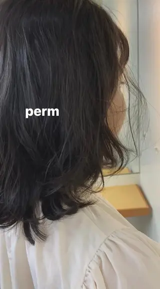 パーマ OAK  恵比寿所属・🌞ショートヘア🌝 江連露美🌛のヘアスタイル