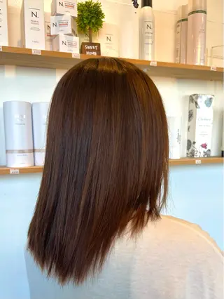 ミディアム 比嘉 マリンのヘアスタイル