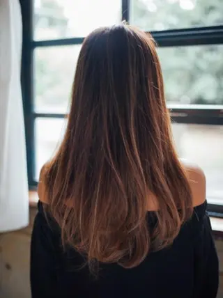 ミディアム カラー パーマ ヘアアレンジ amie 高崎 【アミ】のヘアスタイル