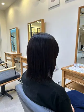 ミディアム 村上 一葉のヘアスタイル