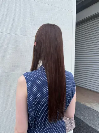 カラー 梅山 美咲のヘアスタイル