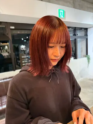 カラー 木村 朱里のヘアスタイル