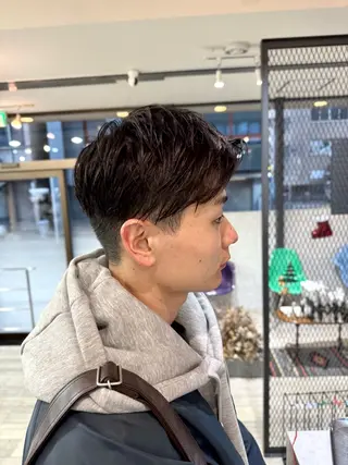 メンズ 米元 春奈のヘアスタイル