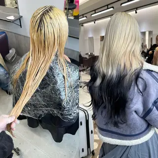 ミディアム カラー JILL/鶴岡 和幸/天神のヘアスタイル