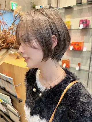 ショート 今野春花 仙台　ショートボブのヘアスタイル