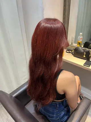 ロング 石崎 万里奈のヘアスタイル