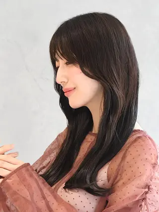 ロング 川上 春香のヘアスタイル