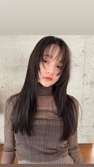 ロング ルカ/ レイヤーカット🍓のヘアスタイル