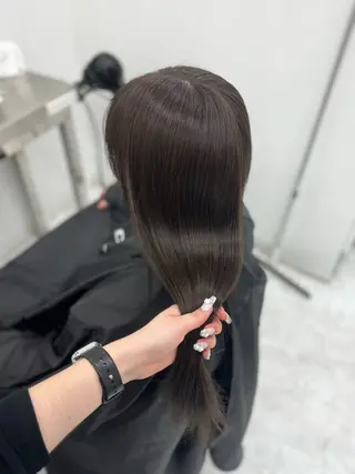 セミロング カラー 🎀愛されgirly ヘア🫧Ayakaのヘアスタイル