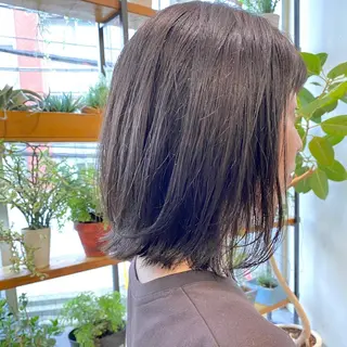 ミディアム カラー ヘアアレンジ tane.所属・【ダメージレス施術】 【透明感】北村 拓也のヘアスタイル