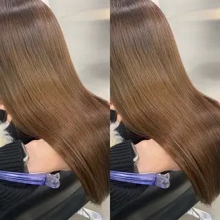 ロング WERULE pivot cross店所属・髪質改善/岡崎 亮のヘアスタイル