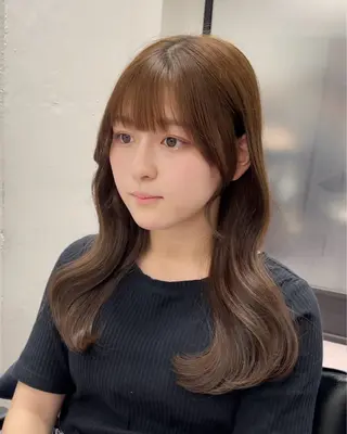 ロング カラー ヘアアレンジ DX SHARE SALON 原宿店所属・レイヤーカット/ 田中 しょうのヘアスタイル