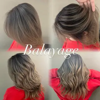 セミロング カラー 💖梅田レイヤー💖 副店長Tsubasaのヘアスタイル