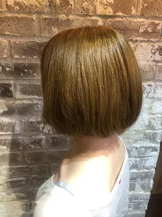 ミディアム カラー ナナシ所属・✨髪質改善/縮毛矯正 木村和司✨のヘアスタイル