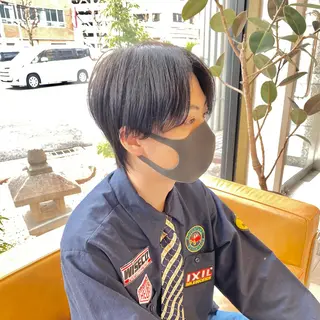 メンズ 山田勇真 ボブ/縮毛矯正/金山のヘアスタイル