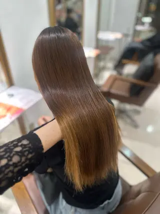 ロング 髪質改善透明感カラー 🩶Nanakoのヘアスタイル