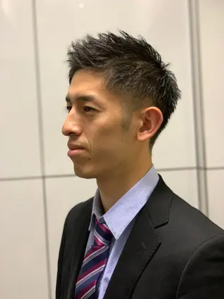 ショート ヒロギンザ所属・石川 裕大のヘアスタイル