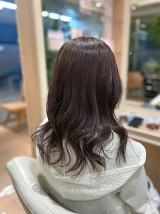 セミロング Ash瀬谷 長嶋零のヘアスタイル
