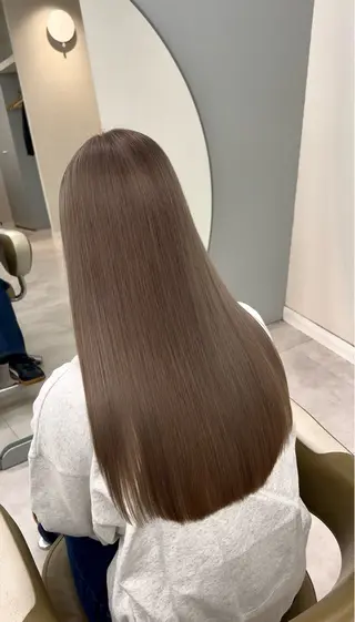 ロング カラー 🦋ブリーチカラー ×ベージュ🦋まなかのヘアスタイル