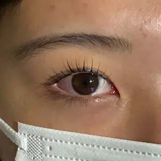 マツエク・マツパ アイブロウ&マツパ カラーモデルまなみのマツエク・マツパデザイン