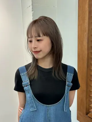 カラー aiko【艶カラー ・ミニモ年内で終了】のヘアスタイル