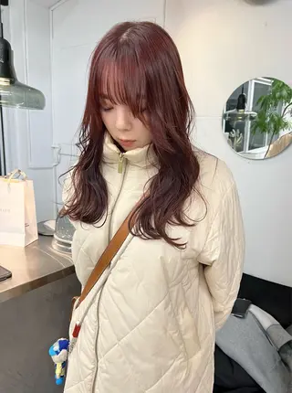 ロング カラー 樫原裕二 /柔らかいカラーのヘアスタイル