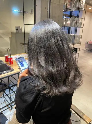 ミディアム ベージュカラー/新潟 カラー特化/落合優吾のヘアスタイル