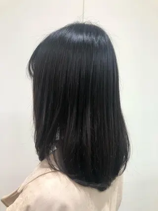 ミディアム パーマ KANAMI日暮里 韓国ヘア・メイクのヘアスタイル