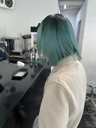 ミディアム カラー メンズカット/ スパイキーショートのヘアスタイル