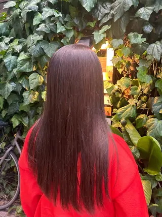 ロング 🤍Nozomi/ オリーブカラー🌿のヘアスタイル