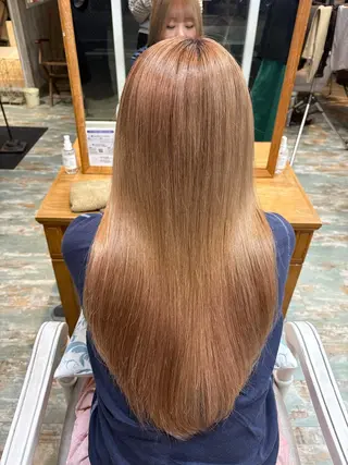 ロング 🌳武田藍花🕊️ 髪質改善 縮毛矯正のヘアスタイル